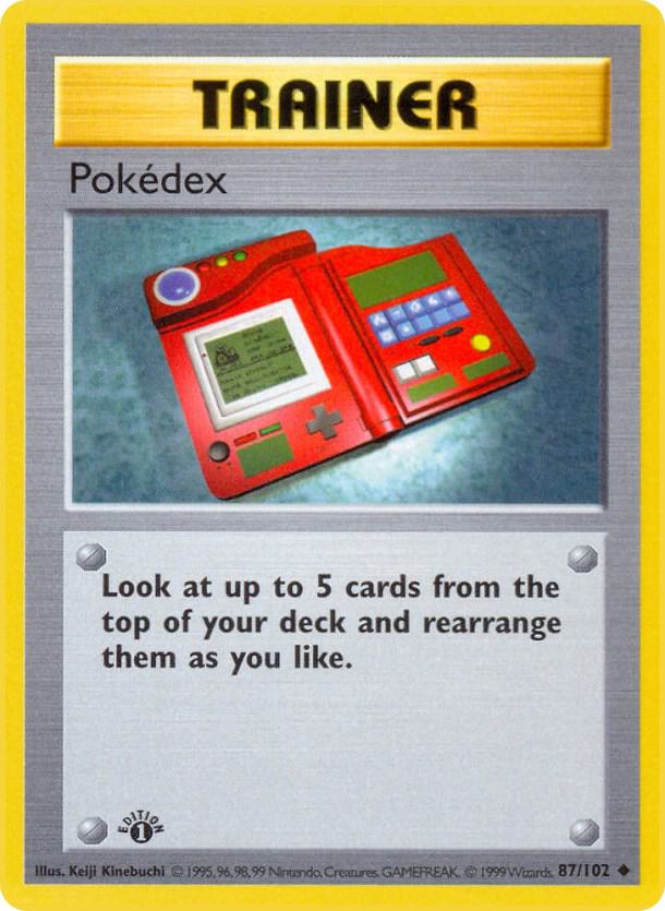Pokedex | Base Set (Shadowless) #087/102