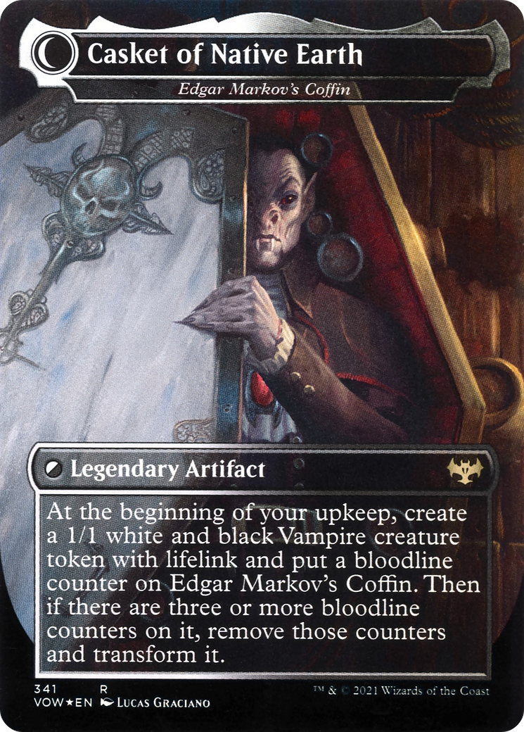 Edgar, Charmed Groom // Edgar Markov's Coffin | Innistrad: Crimson Vow #341