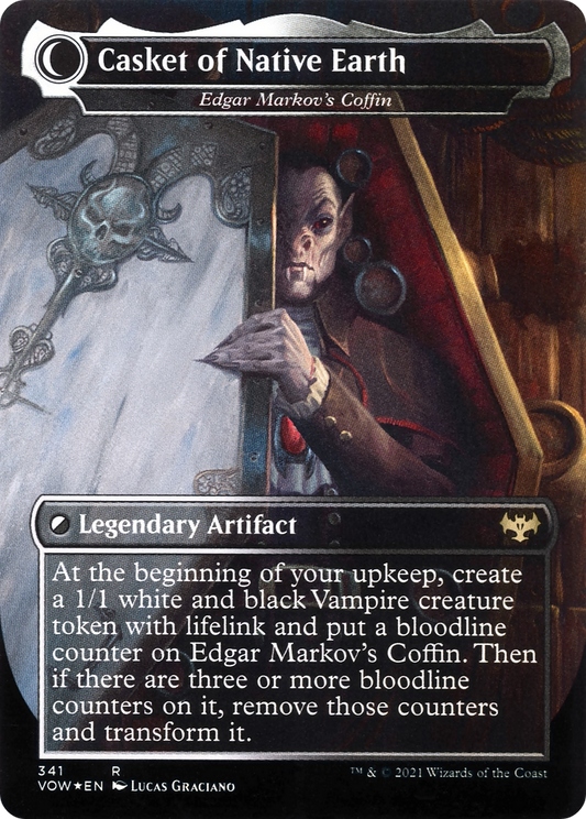 Edgar, Charmed Groom // Edgar Markov's Coffin | Innistrad: Crimson Vow #341