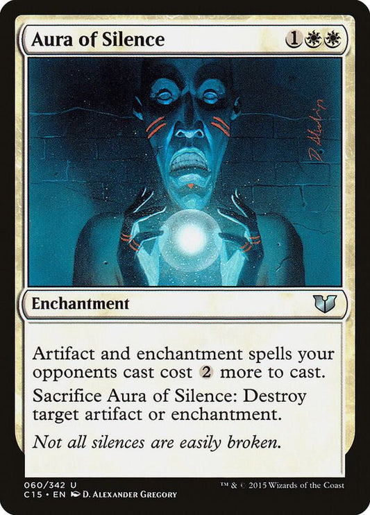 Aura of Silence | Commander 2015 #60