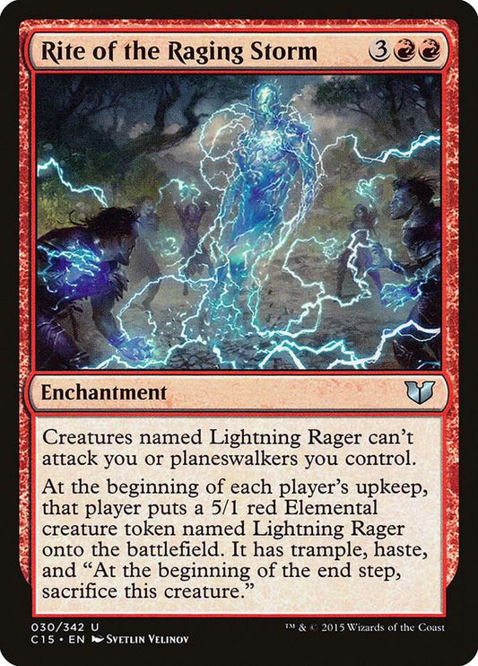 Rite of the Raging Storm | Commander 2015 #30
