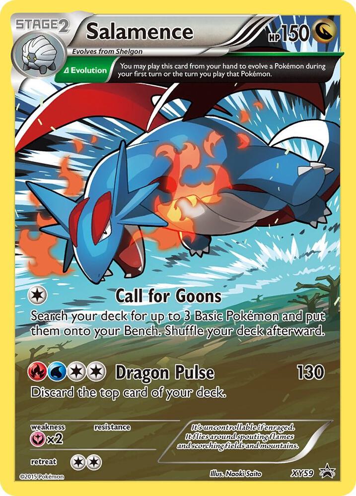Salamence - XY59 | XY Promos #XY59