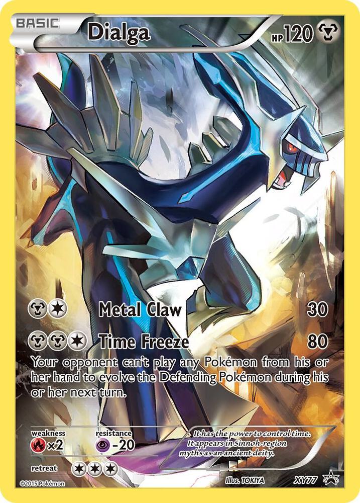 Dialga (Full Art Promo) | XY Promos #XY77