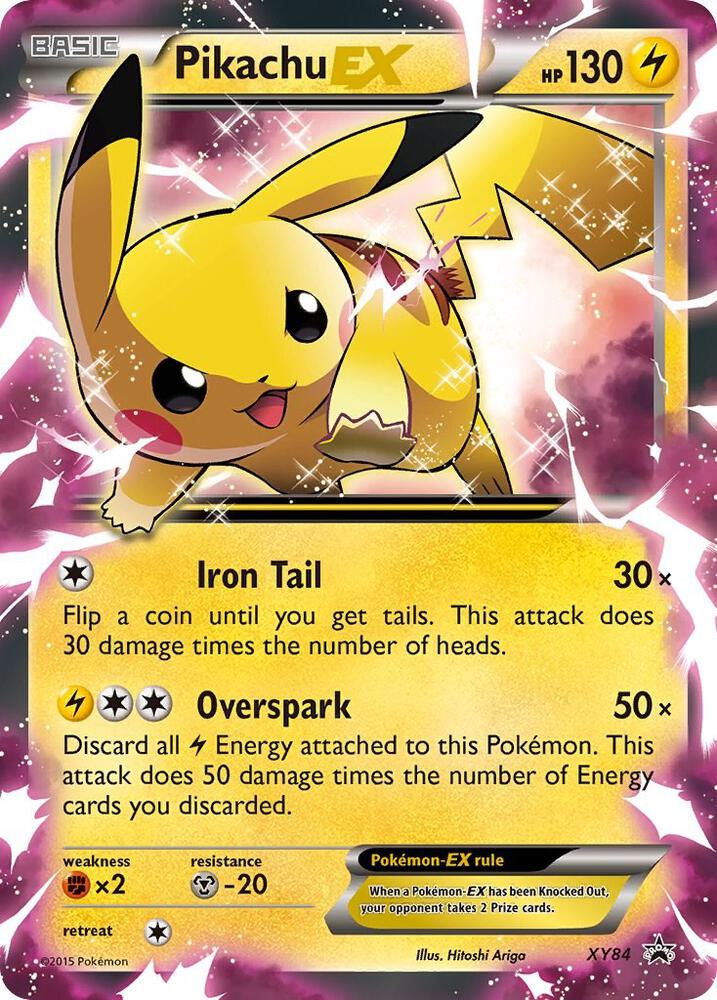 Pikachu EX - XY84 | XY Promos #XY84
