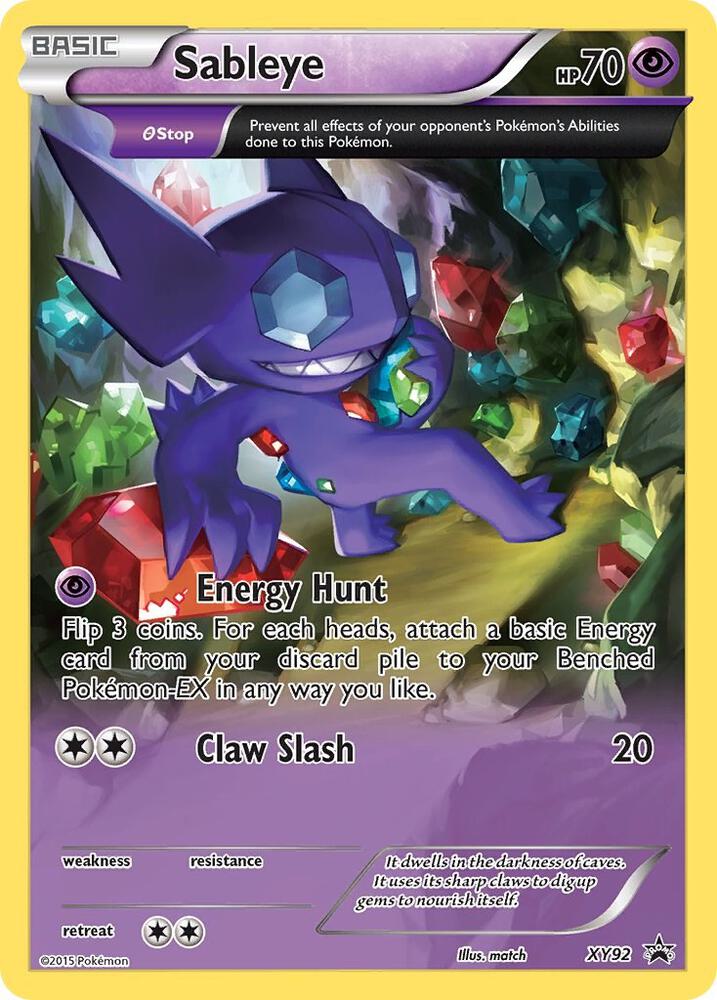 Sableye - XY92 | XY Promos #XY92