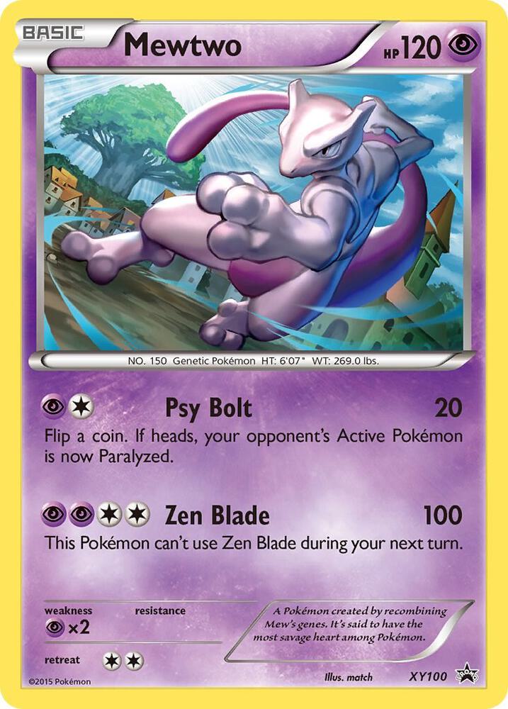 Mewtwo - XY100 | XY Promos #XY100
