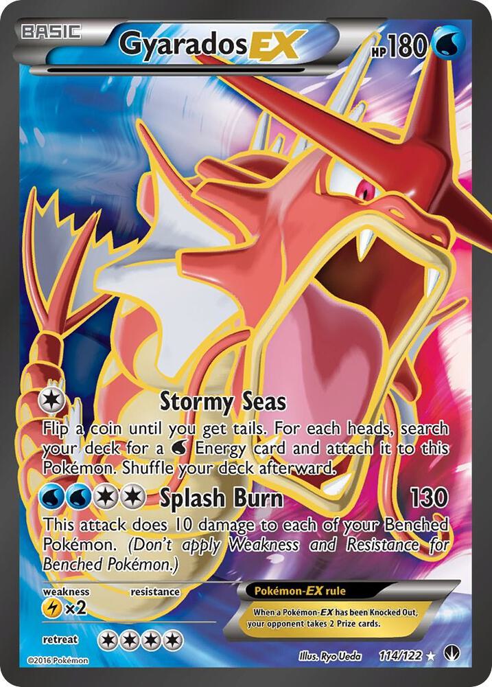 Gyarados EX (Full Art) | XY - BREAKpoint #114/122
