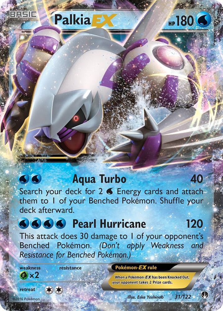 Palkia EX | XY - BREAKpoint #31/122