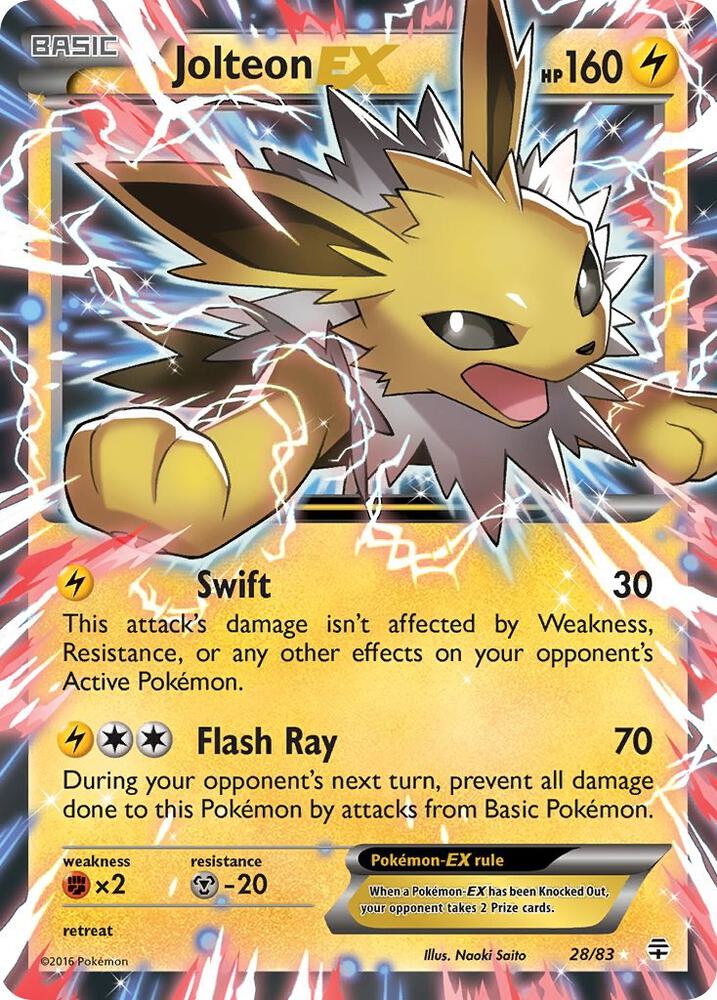 Jolteon EX | Generations #28/83