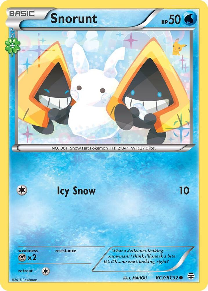 Snorunt | Generations: Radiant Collection #RC7/RC32