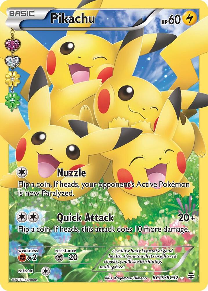 Pikachu (Full Art) | Generations: Radiant Collection #RC29/RC32