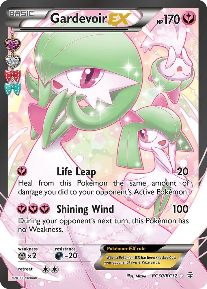 Gardevoir EX (Full Art) | Generations: Radiant Collection #RC30/RC32
