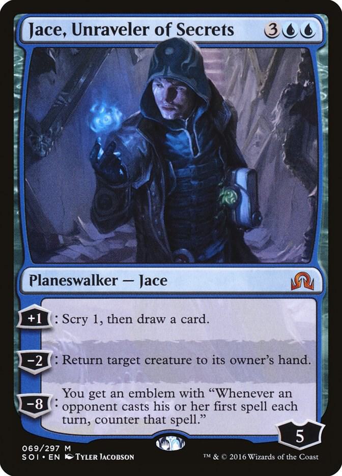 Jace, Unraveler of Secrets | Shadows over Innistrad #69