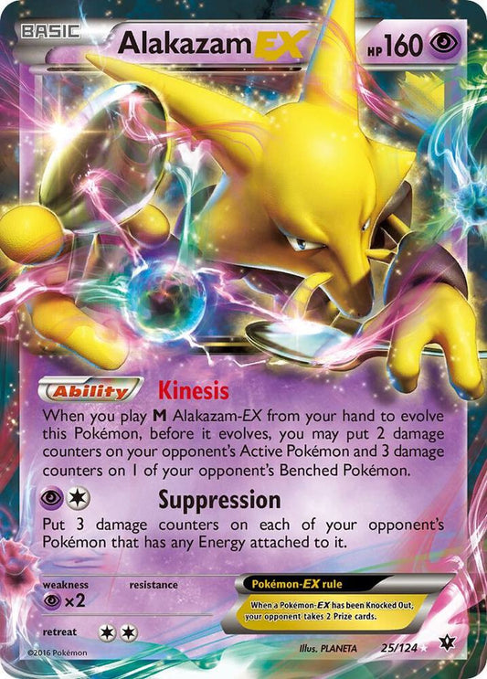 Alakazam EX | XY - Fates Collide #25/124