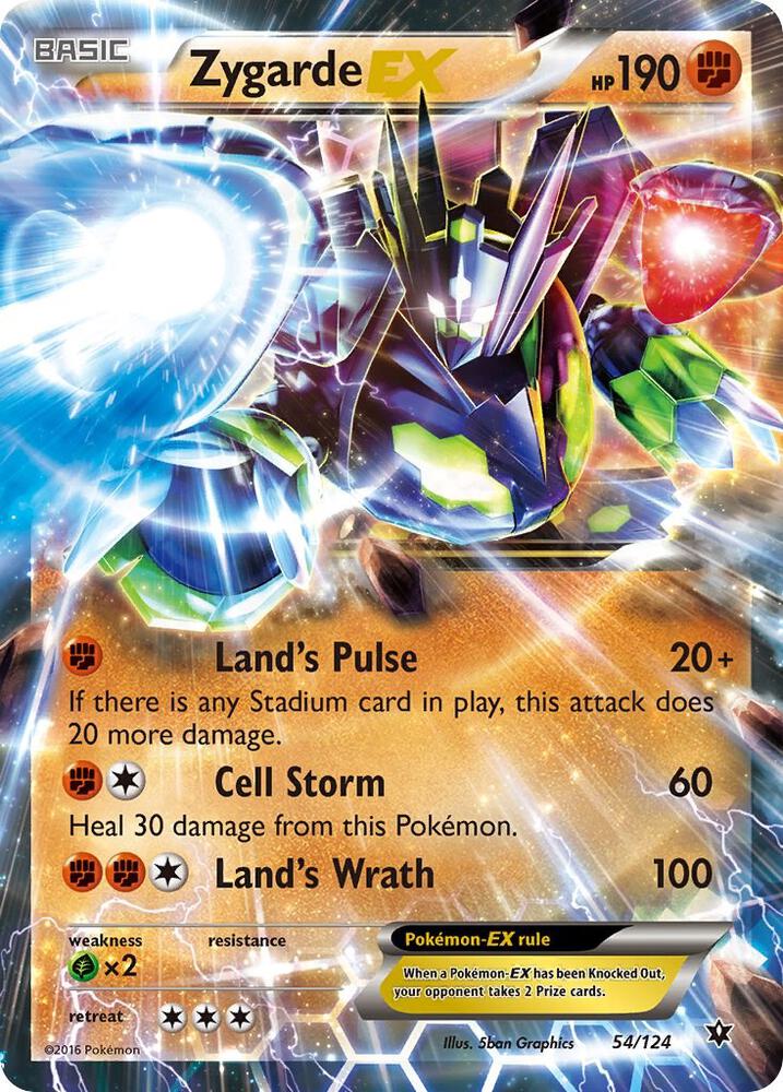 Zygarde EX | XY - Fates Collide #54/124