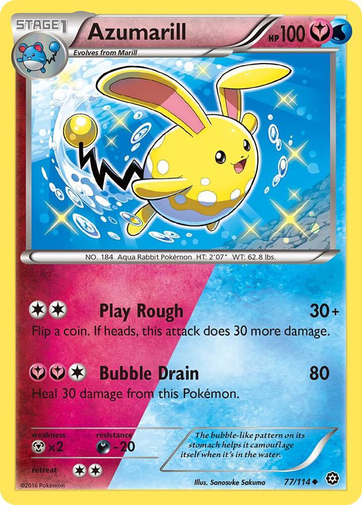 Azumarill | XY - Steam Siege #77/114