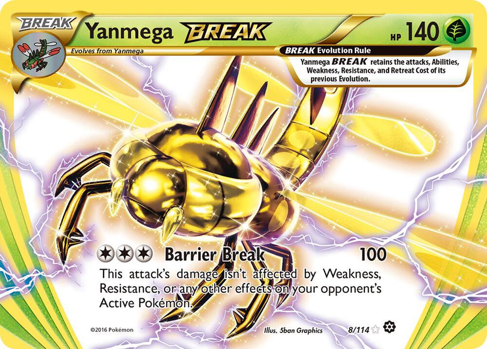 Yanmega BREAK | XY - Steam Siege #8/114