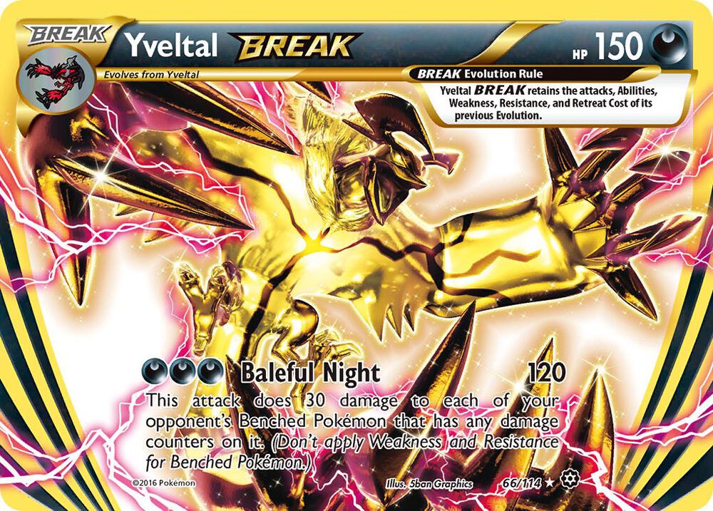 Yveltal BREAK | XY - Steam Siege #66/114