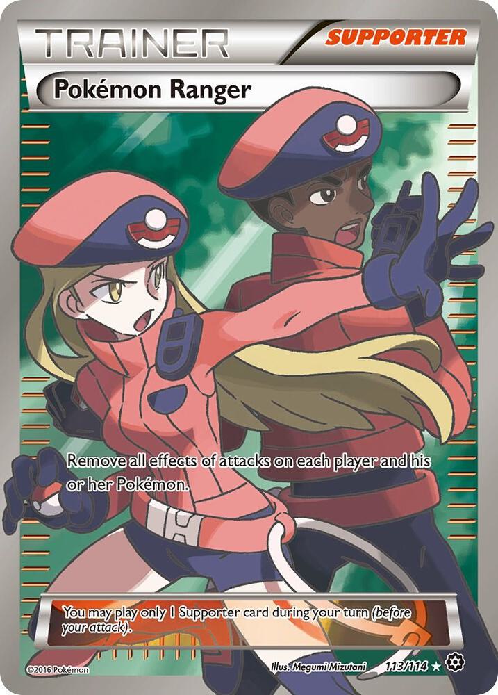Pokemon Ranger (Full Art) | XY - Steam Siege #113/114