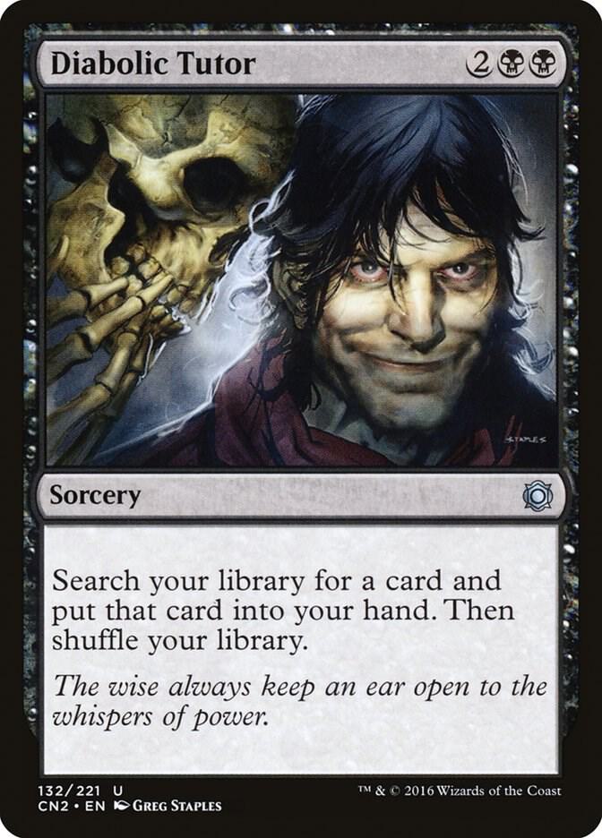 Diabolic Tutor | Conspiracy: Take the Crown #132