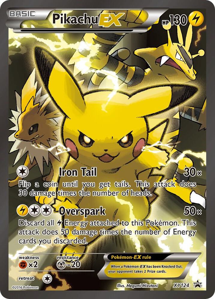 Pikachu EX - XY124 | XY Promos #XY124