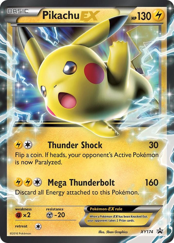 Pikachu EX - XY174 | XY Promos #XY174