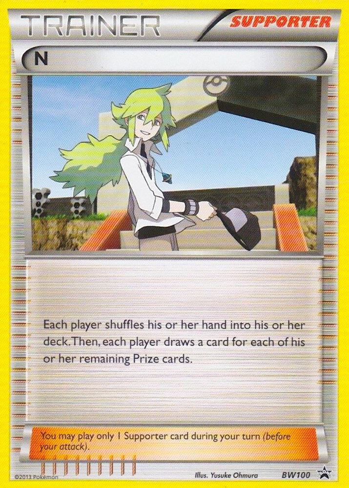 N (Supporter) - BW100 | Deck Exclusives #BW100