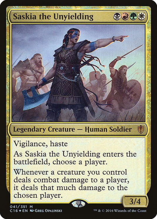 Saskia the Unyielding | Commander 2016 #41