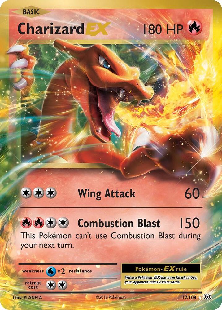 Charizard EX | XY - Evolutions #12/108
