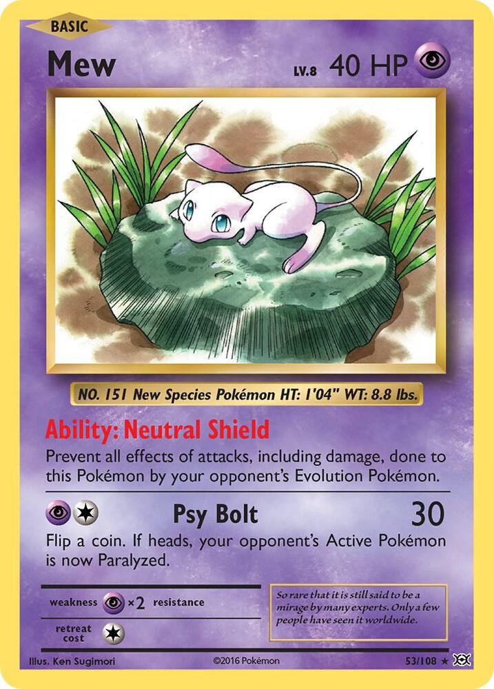 Mew | XY - Evolutions #53/108