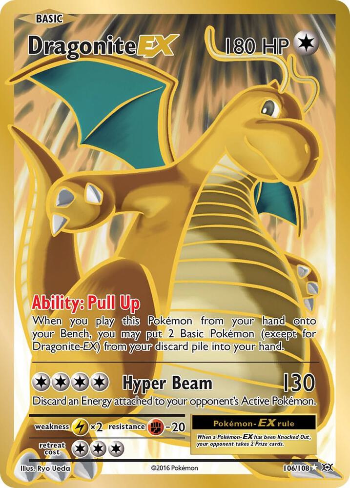 Dragonite EX (Full Art) | XY - Evolutions #106/108