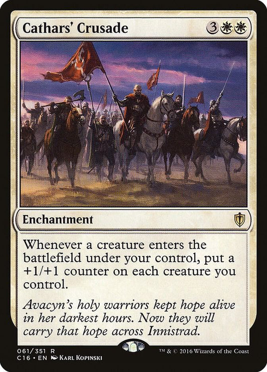 Cathars' Crusade | Commander 2016 #61