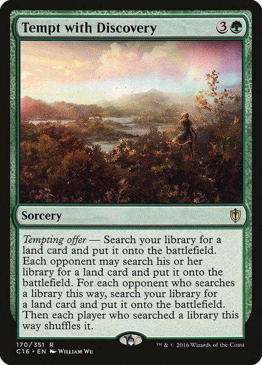 Tempt with Discovery | Commander 2016 #170