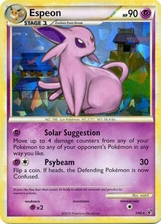Espeon - 2/90 (HGSS Undaunted - Cracked Ice Holo) | Deck Exclusives #002/090