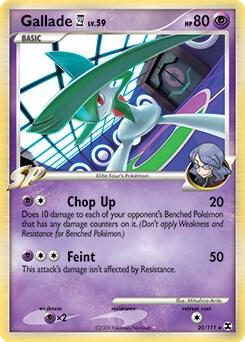 Gallade E4 - 20/111 (DPPt Rising Rivals) | Deck Exclusives #020/111