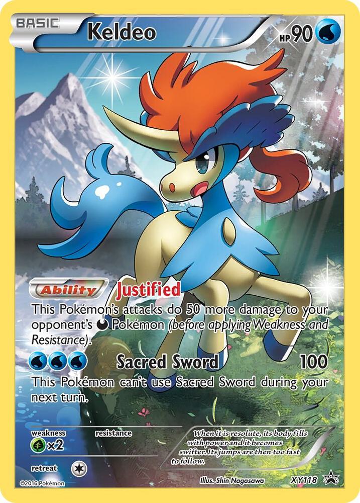 Keldeo - XY118 | XY Promos #XY118