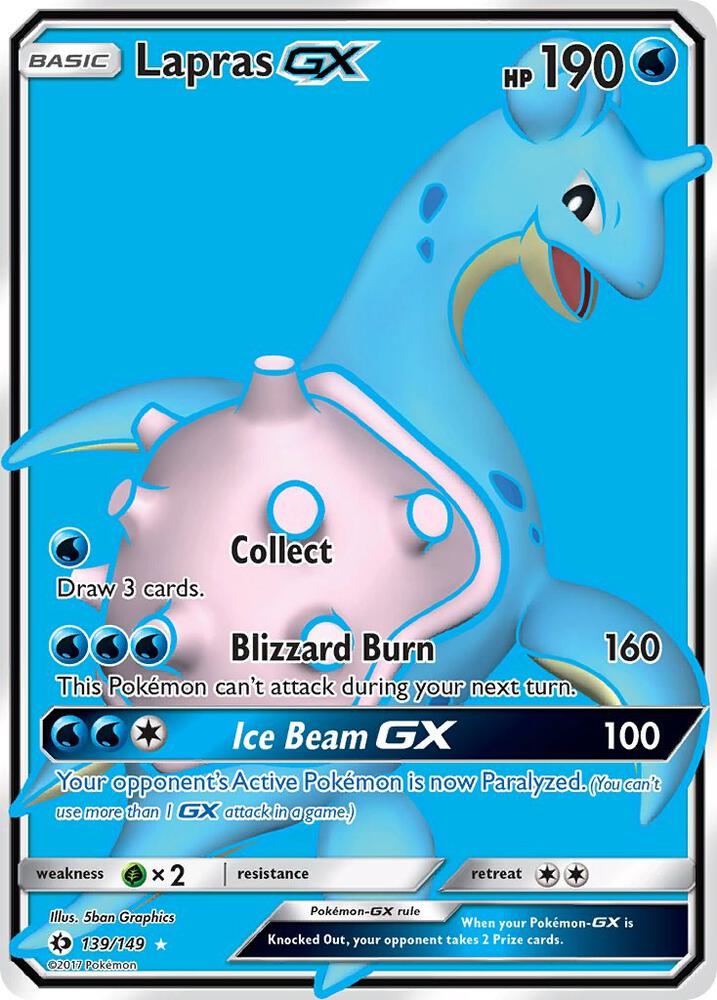 Lapras GX (Full Art) | SM Base Set #139/149