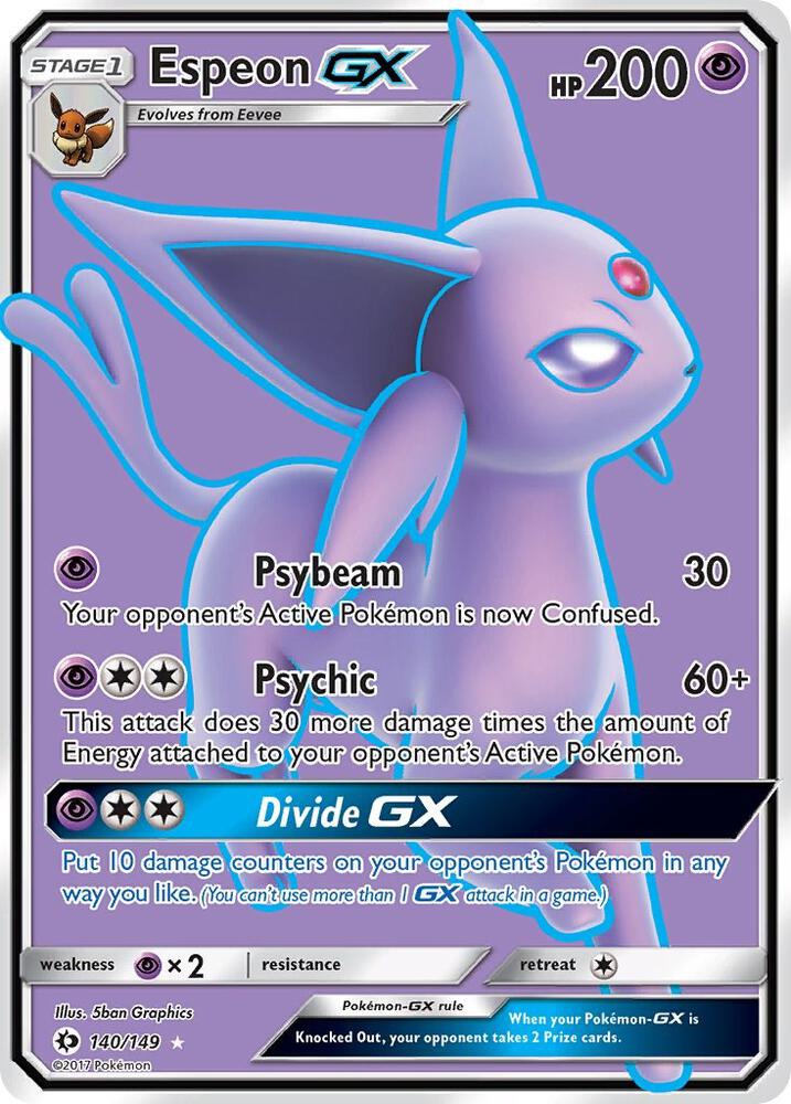 Espeon GX (Full Art) | SM Base Set #140/149