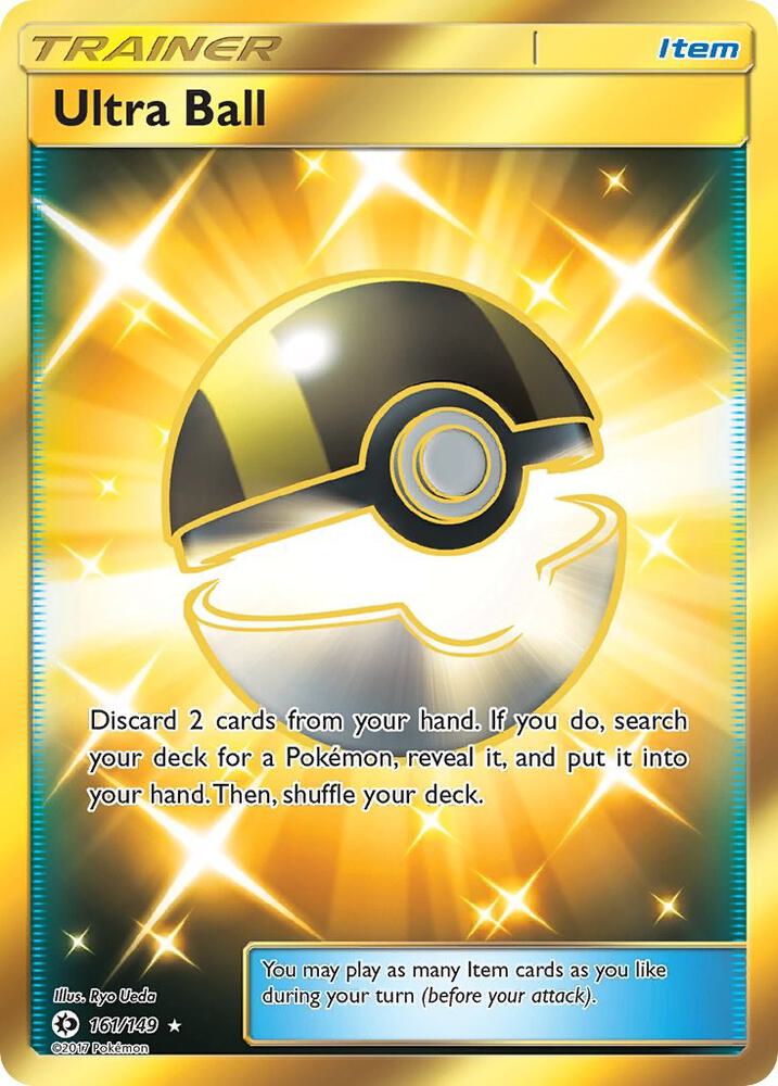 Ultra Ball (Secret) | SM Base Set #161/149