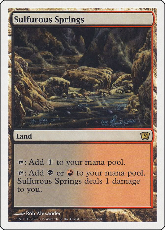 Sulfurous Springs | 9th Edition #325