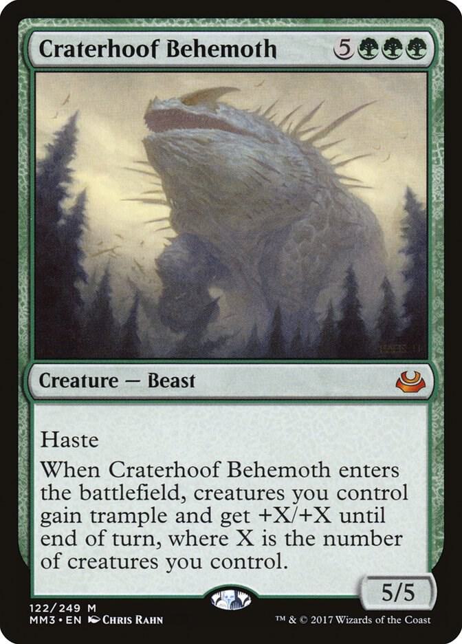 Craterhoof Behemoth | Modern Masters 2017 #122