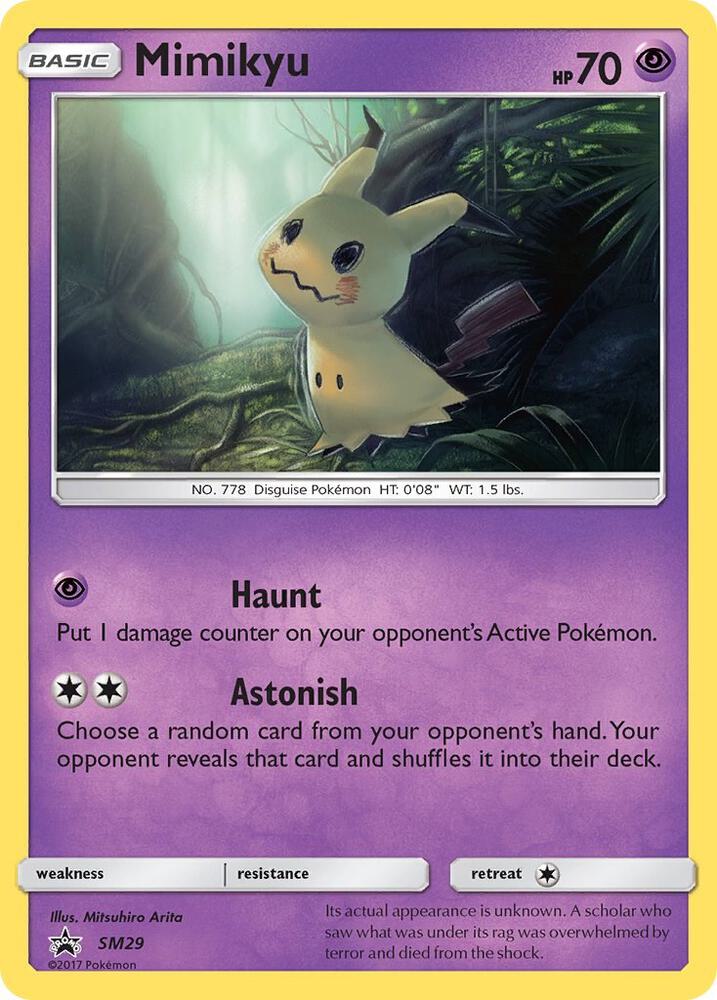 Mimikyu - SM29 | SM Promos #SM29