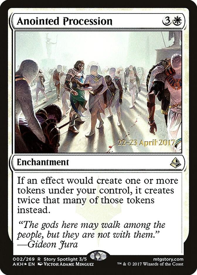 Anointed Procession | Prerelease Cards #2