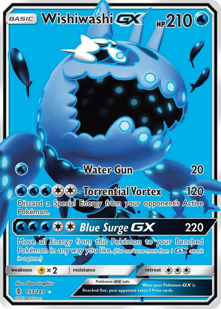 Wishiwashi GX (Full Art) | SM - Guardians Rising #133/145