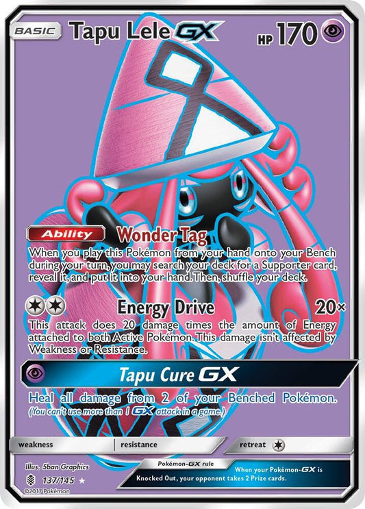 Tapu Lele GX (Full Art) | SM - Guardians Rising #137/145