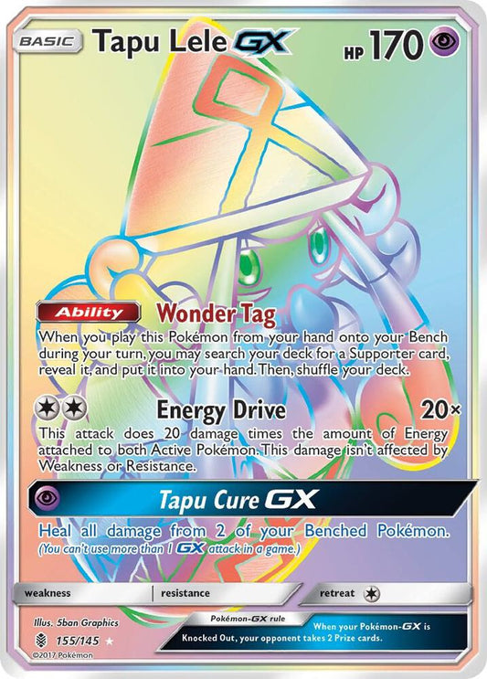 Tapu Lele GX (Secret) | SM - Guardians Rising #155/145