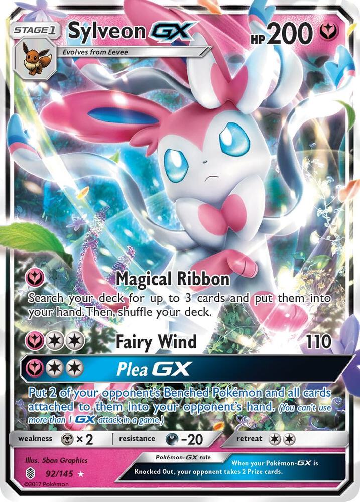 Sylveon GX | SM - Guardians Rising #92/145