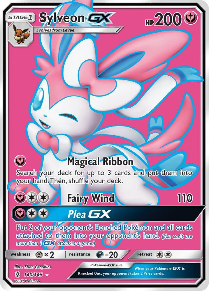 Sylveon GX (Full Art) | SM - Guardians Rising #140/145