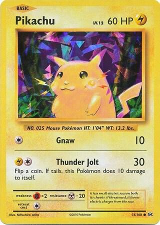 Pikachu - 35/108 (Cracked Ice Holo) | Deck Exclusives #035/108