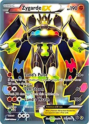 Zygarde EX - 54a/124 | Alternate Art Promos #054a/124